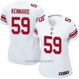 Maglia NFL Game Donna New York Giants Kennard Bianco
