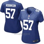 Maglia NFL Game Donna New York Giants Robinson Blu