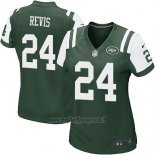 Maglia NFL Game Donna New York Jets Revis Verde