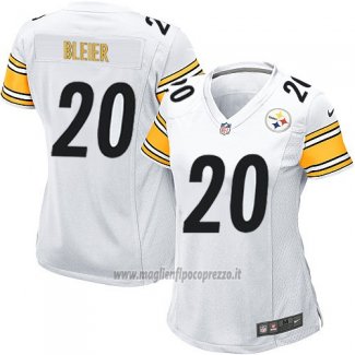 Maglia NFL Game Donna Pittsburgh Steelers Bleier Bianco