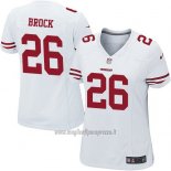 Maglia NFL Game Donna San Francisco 49ers Brock Bianco