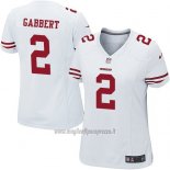 Maglia NFL Game Donna San Francisco 49ers Gabbert Bianco