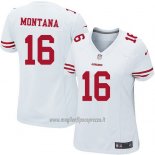 Maglia NFL Game Donna San Francisco 49ers Montana Bianco