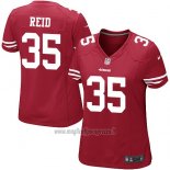 Maglia NFL Game Donna San Francisco 49ers Reid Rosso