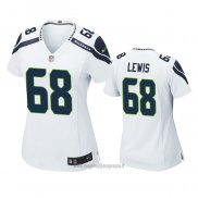 Maglia NFL Game Donna Seattle Seahawks Damien Lewis Bianco