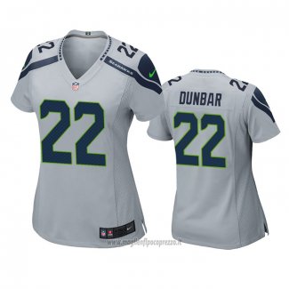 Maglia NFL Game Donna Seattle Seahawks Quinton Dunbar Grigio