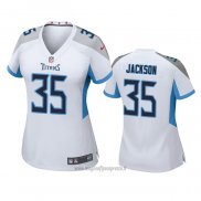 Maglia NFL Game Donna Tennessee Titans Chris Jackson Bianco