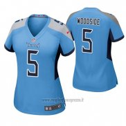 Maglia NFL Game Donna Tennessee Titans Logan Woodside Blu Luce