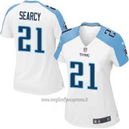 Maglia NFL Game Donna Tennessee Titans Searcy Bianco
