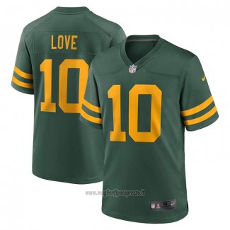 Maglia NFL Game Green Bay Packers Jordan Love Alternato Verde