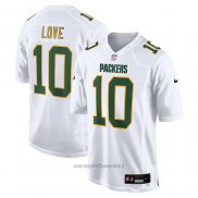Maglia NFL Game Green Bay Packers Jordan Love Fashion Bianco