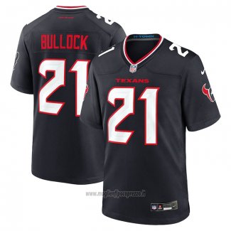 Maglia NFL Game Houston Texans Calen Bullock Nero