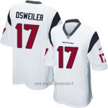 Maglia NFL Game Houston Texans Osweiler Bianco