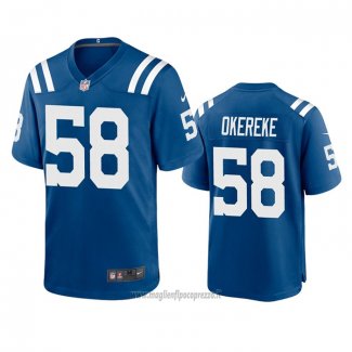 Maglia NFL Game Indianapolis Colts Bobby Okereke 2020 Blu
