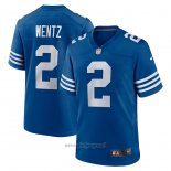 Maglia NFL Game Indianapolis Colts Carson Wentz Alternato Blu