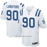Maglia NFL Game Indianapolis Colts Langford Bianco
