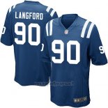 Maglia NFL Game Indianapolis Colts Langford Blu