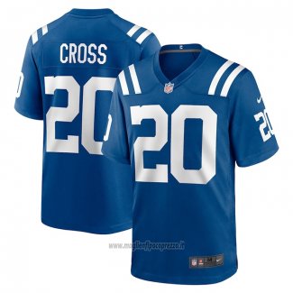 Maglia NFL Game Indianapolis Colts Nick Cross Blu