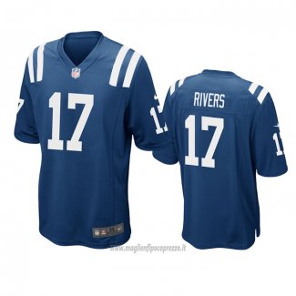 Maglia NFL Game Indianapolis Colts Philip Rivers Blu