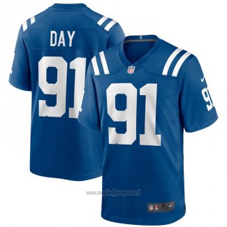 Maglia NFL Game Indianapolis Colts Sheldon Day Blu