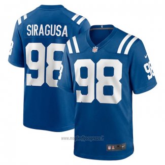 Maglia NFL Game Indianapolis Colts Tony Siragusa Retired Blu