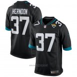 Maglia NFL Game Jacksonville Jaguars Tre Herndon Nero