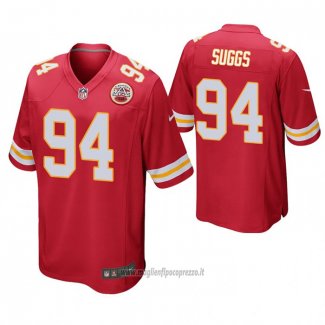 Maglia NFL Game Kansas City Chiefs Terrell Suggs Rosso