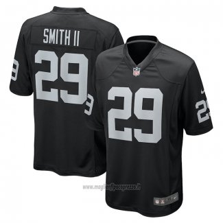 Maglia NFL Game Las Vegas Raiders Christopher Smith II Nero