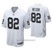 Maglia NFL Game Las Vegas Raiders Jordy Nelson Bianco