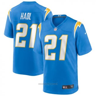 Maglia NFL Game Los Angeles Chargers John Hadl 21 Retired Blu