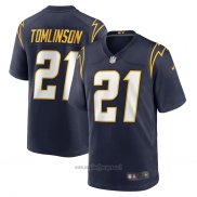 Maglia NFL Game Los Angeles Chargers Ladainian Tomlinson Retired Blu