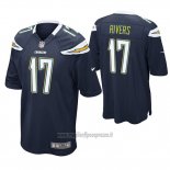 Maglia NFL Game Los Angeles Chargers Philip Rivers Blu