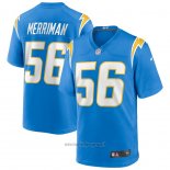 Maglia NFL Game Los Angeles Chargers Shawne Merriman Retired Blu