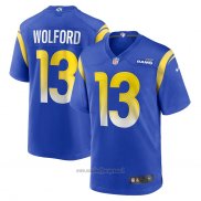 Maglia NFL Game Los Angeles Rams John Wolford Blu