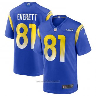 Maglia NFL Game Los Angeles Rams Gerald Everett Blu