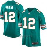 Maglia NFL Game Miami Dolphins Griese Verde2