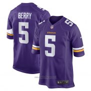 Maglia NFL Game Minnesota Vikings Jordan Berry 5 Viola