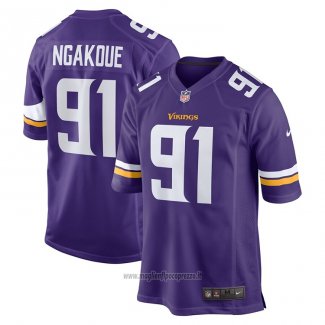 Maglia NFL Game Minnesota Vikings Yannick Ngakoue Viola