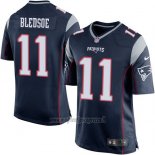 Maglia NFL Game New England Patriots Bledsoe Blu