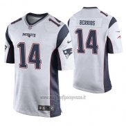 Maglia NFL Game New England Patriots Braxton Berrios Bianco