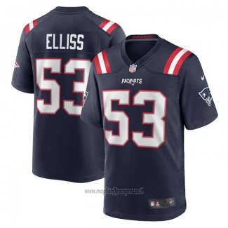 Maglia NFL Game New England Patriots Christian Elliss Blu