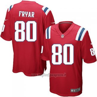 Maglia NFL Game New England Patriots Fryar Rosso