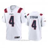 Maglia NFL Game New England Patriots Jarrett Stidham 2020 Bianco