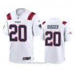 Maglia NFL Game New England Patriots Kyle Dugger Bianco