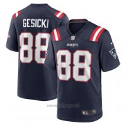 Maglia NFL Game New England Patriots Mike Gesicki Blu