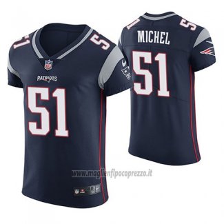 Maglia NFL Game New England Patriots Sony Michel Blu Vapor Untouchable