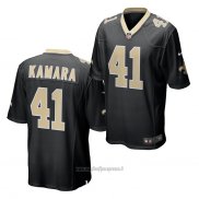 Maglia NFL Game New Orleans Saints Alvin Kamara Nero