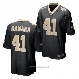 Maglia NFL Game New Orleans Saints Alvin Kamara Nero