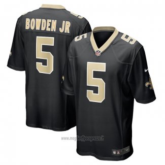 Maglia NFL Game New Orleans Saints Lynn Bowden JR. Nero