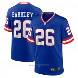 Maglia NFL Game New York Giants Saquon Barkley Classic Blu